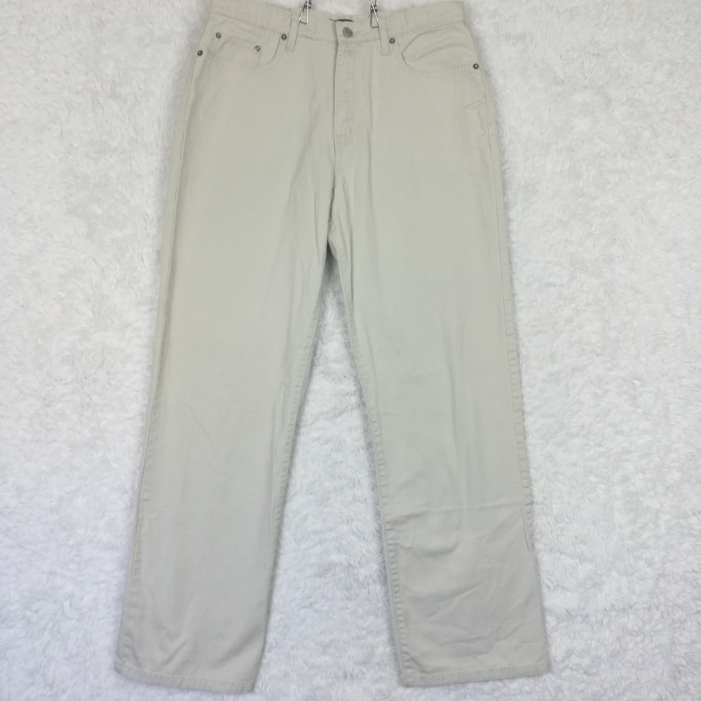 Ralph Lauren Polo Jeans Co Mens Pants Straight Leg Khaki Classic 34